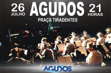 Hoje tem show de Viola Cabocla nas comemorações dos 120 anos de Agudos