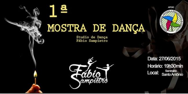 Cultura fará 1ª Mostra de Dança “Studio de Dança Fábio Sampietro”