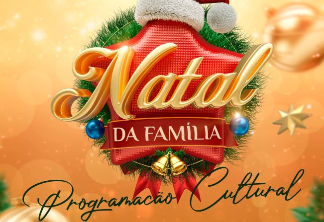 Programação de shows do Natal da Família começa nesta quinta 